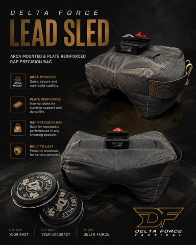 Lead Sled Shooting Bag